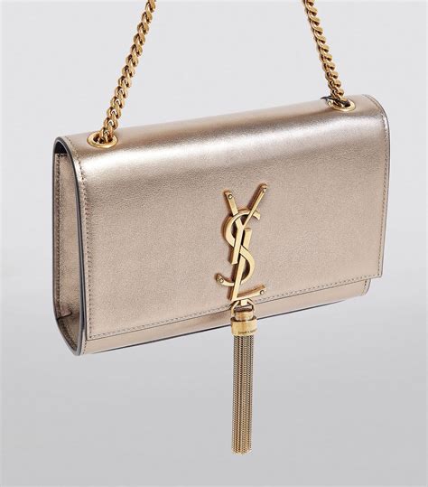 ysl kate chain wallet with tassel|KATE TASSEL SMALL IN METALLIC LEATHER .